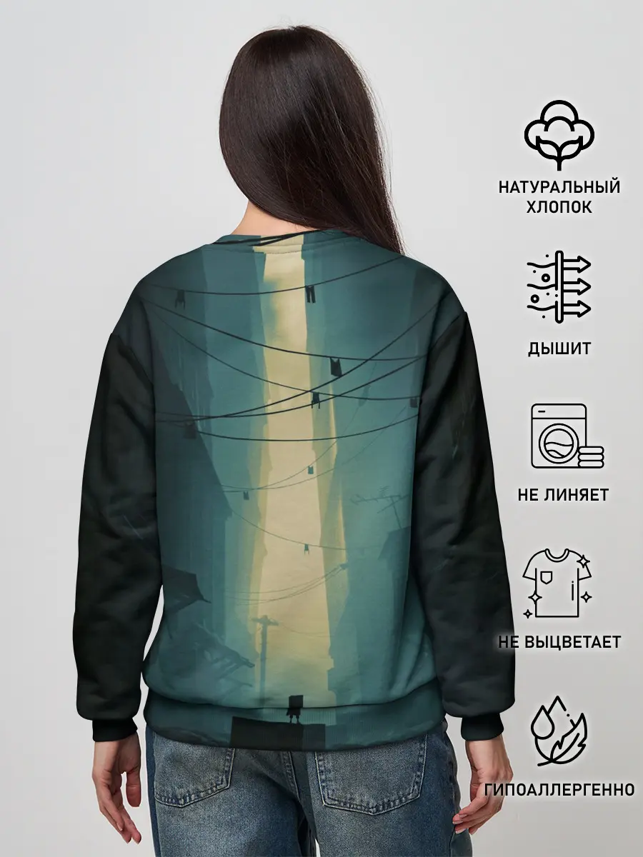 Женский свитшот / Little Nightmares