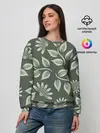 Женский свитшот / Цветы