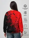 Женский свитшот / Пятна Крови