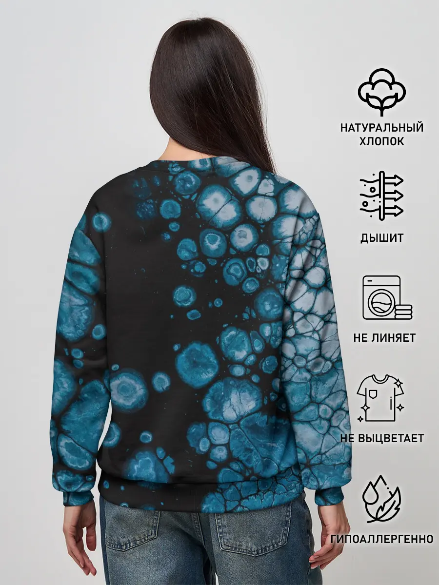 Женский свитшот / Лёд