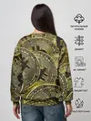 Женский свитшот / БИТКОИНЫ МОНЕТЫ