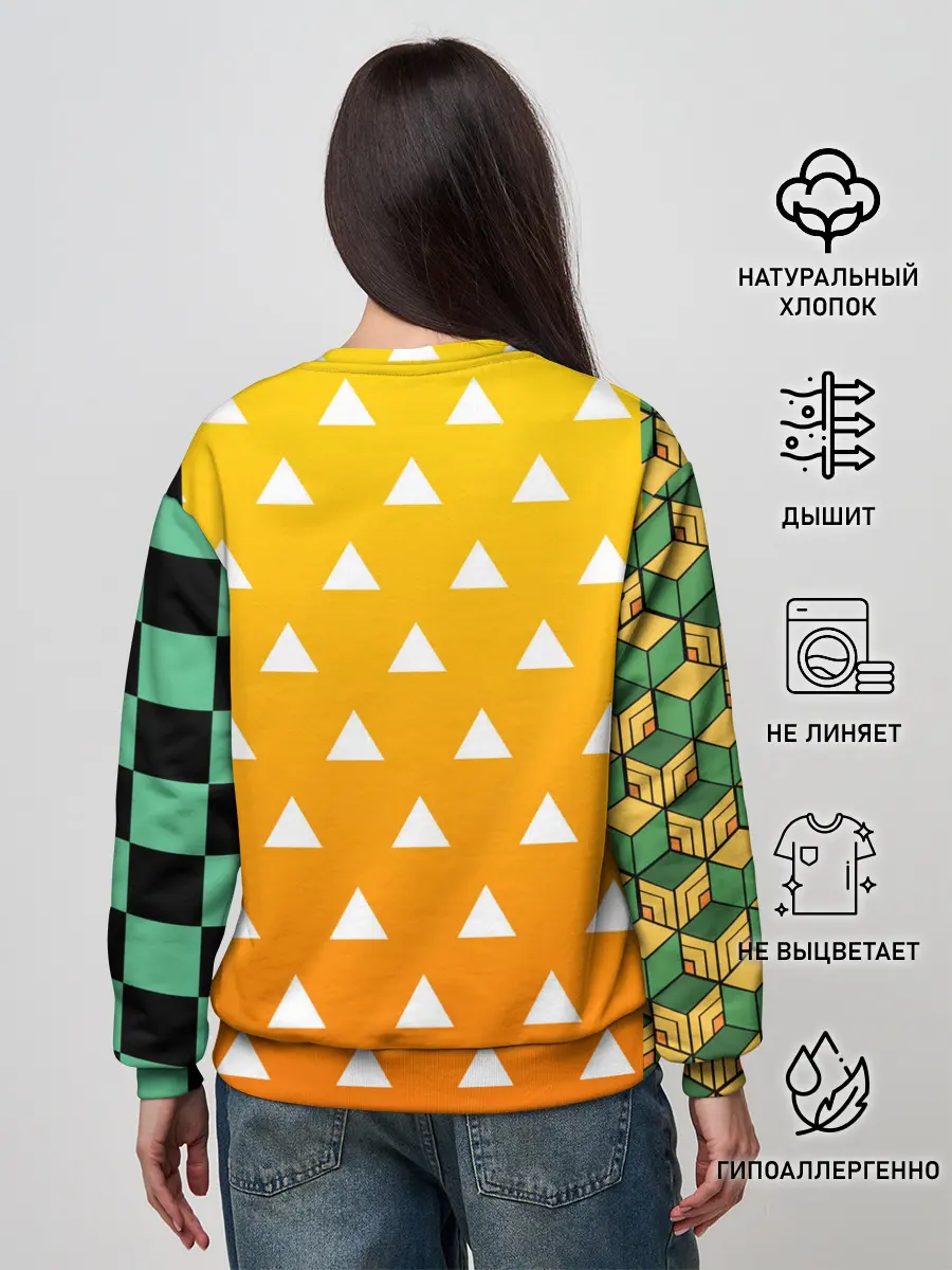 Женский свитшот / ТАНДЖИРО | ЗЕНИТЦУ | ТОМИОКА