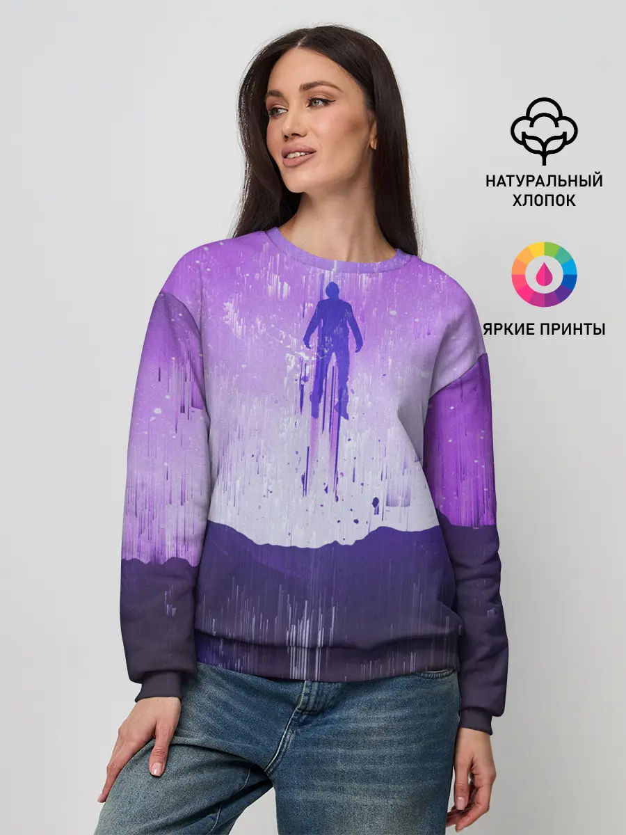 Женский свитшот / Парящий в небесах