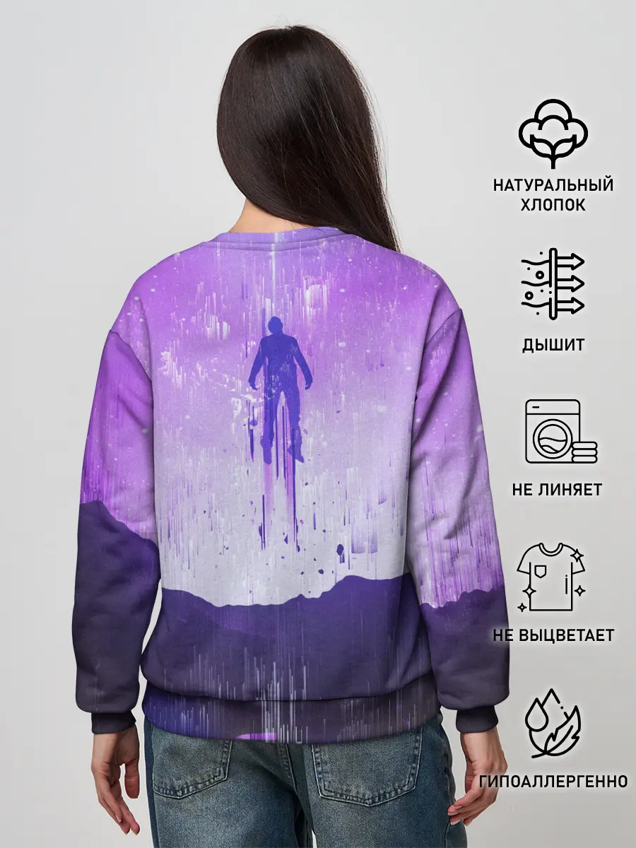 Женский свитшот / Парящий в небесах