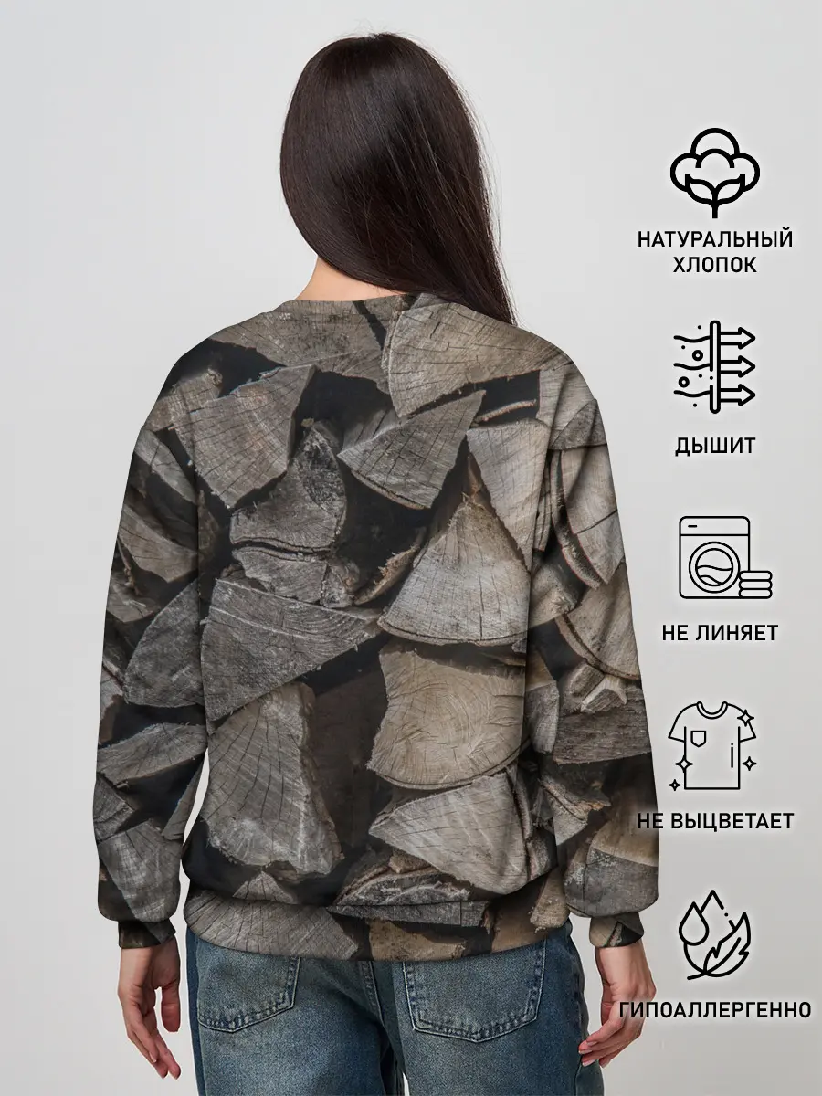 Женский свитшот / ДРОВА