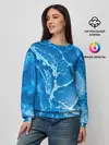 Женский свитшот / Ледяной