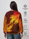 Женский свитшот / Битва огней