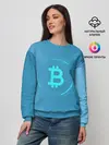 Женский свитшот / Bitcoin