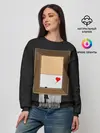 Женский свитшот / Arts free | Banksy