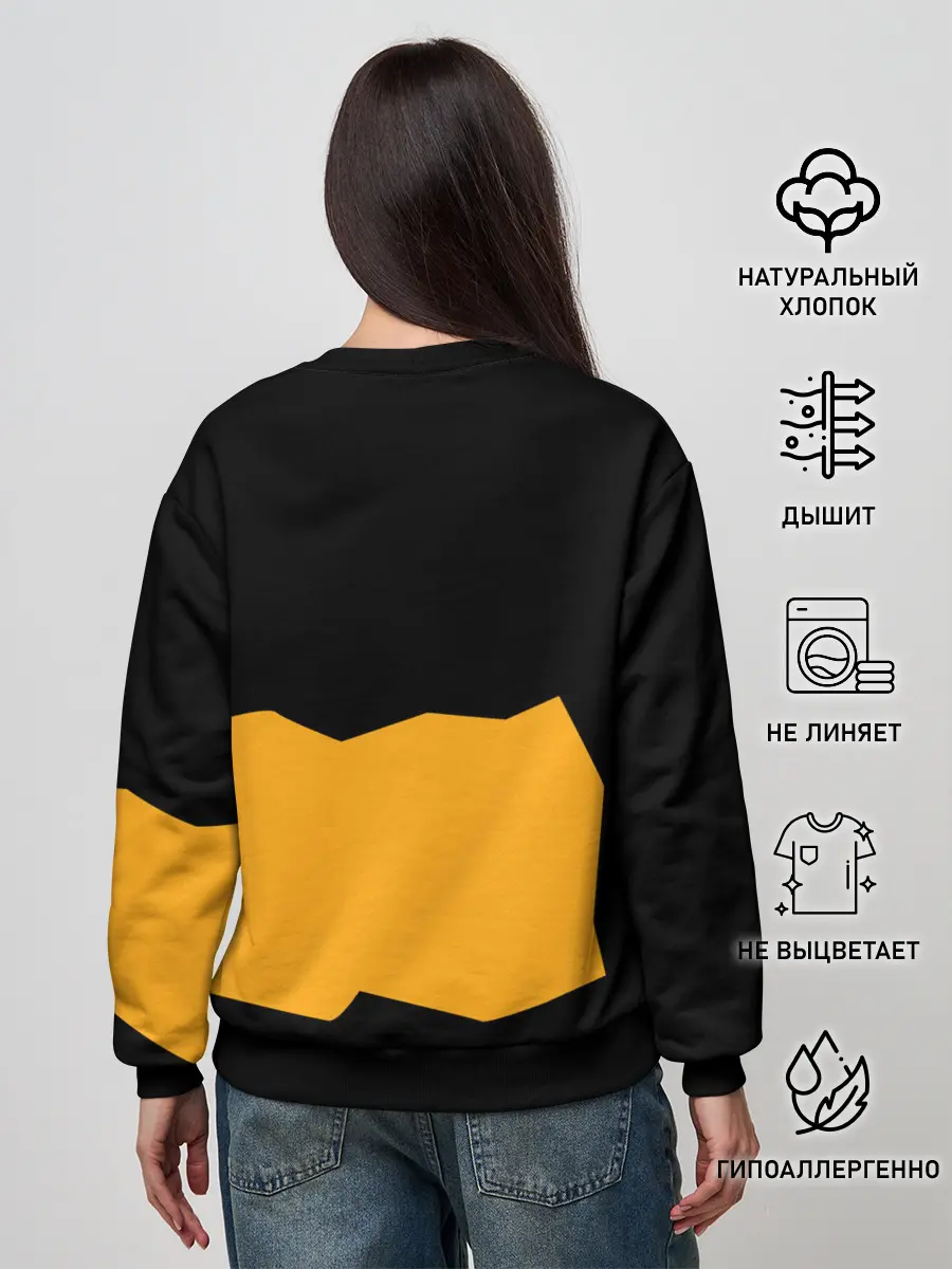 Женский свитшот / БИТКОИН ШАХТЕР | BITCOIN