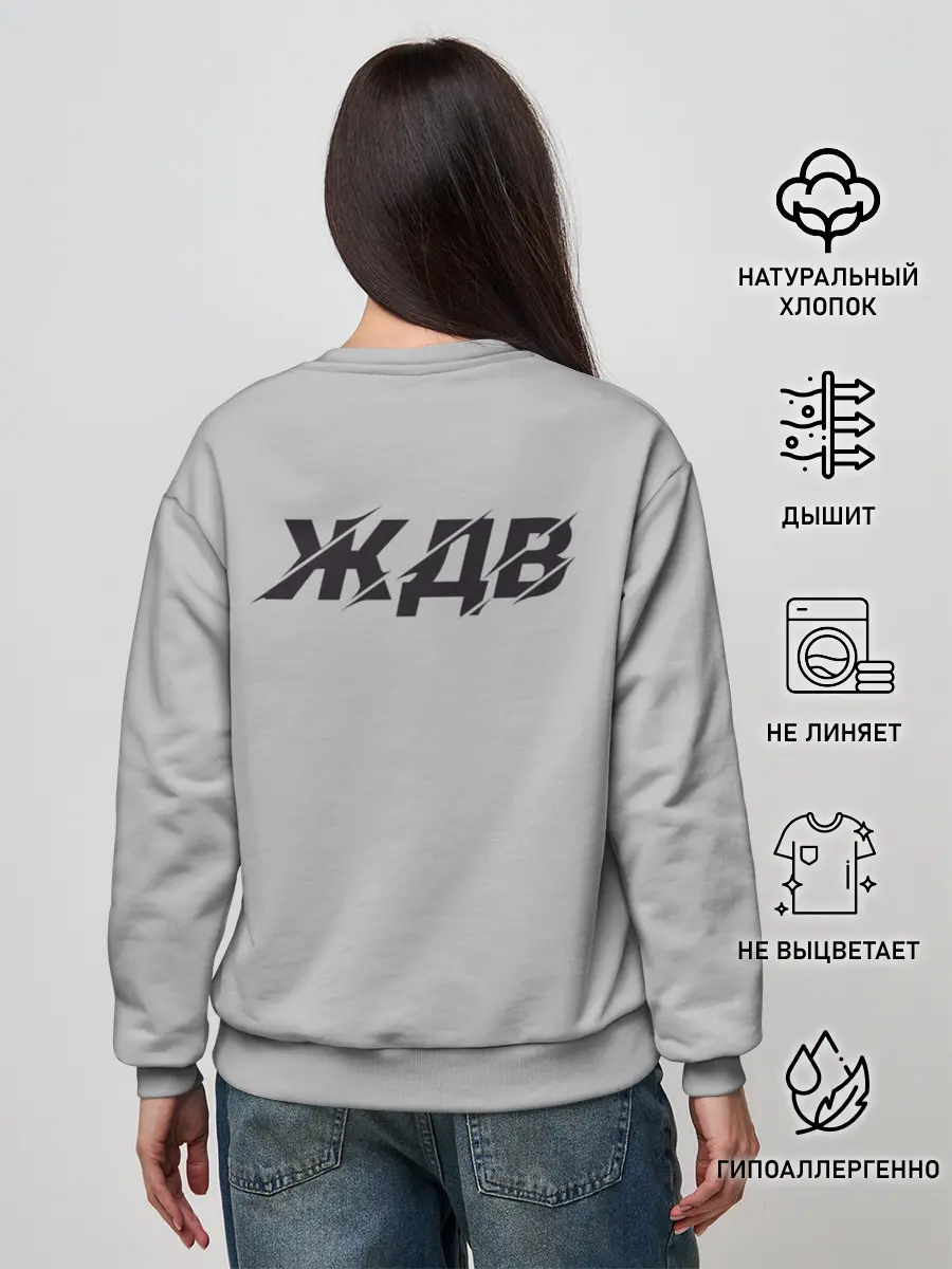 Женский свитшот / ЖДВ ВС РФ