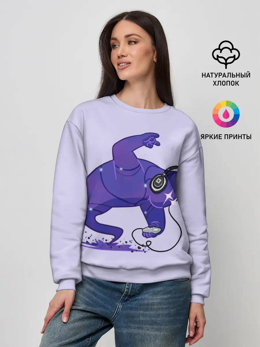 Женский свитшот / Танец Энигмы | Dota 2