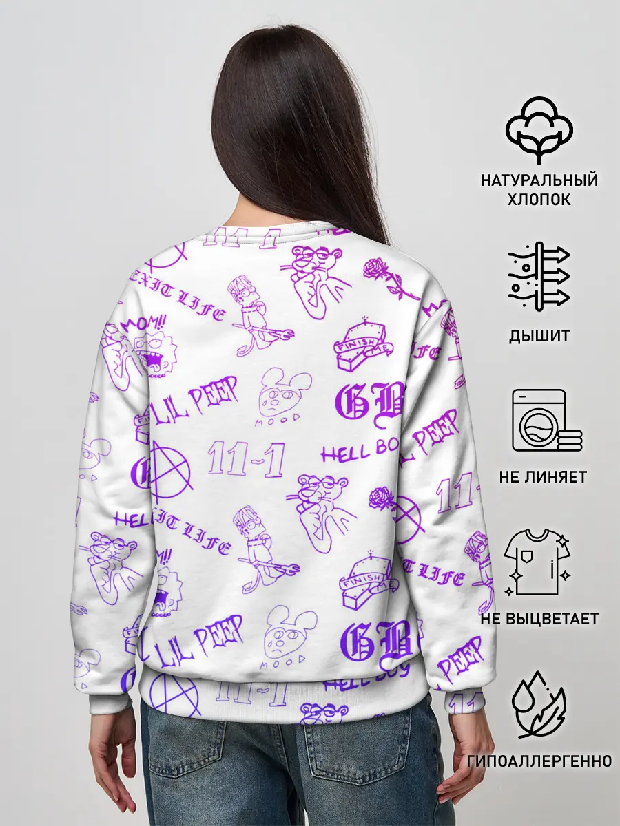 Женский свитшот / LIL PEEP