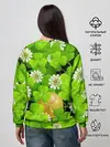 Женский свитшот / Ирландский Клевер и Монетка