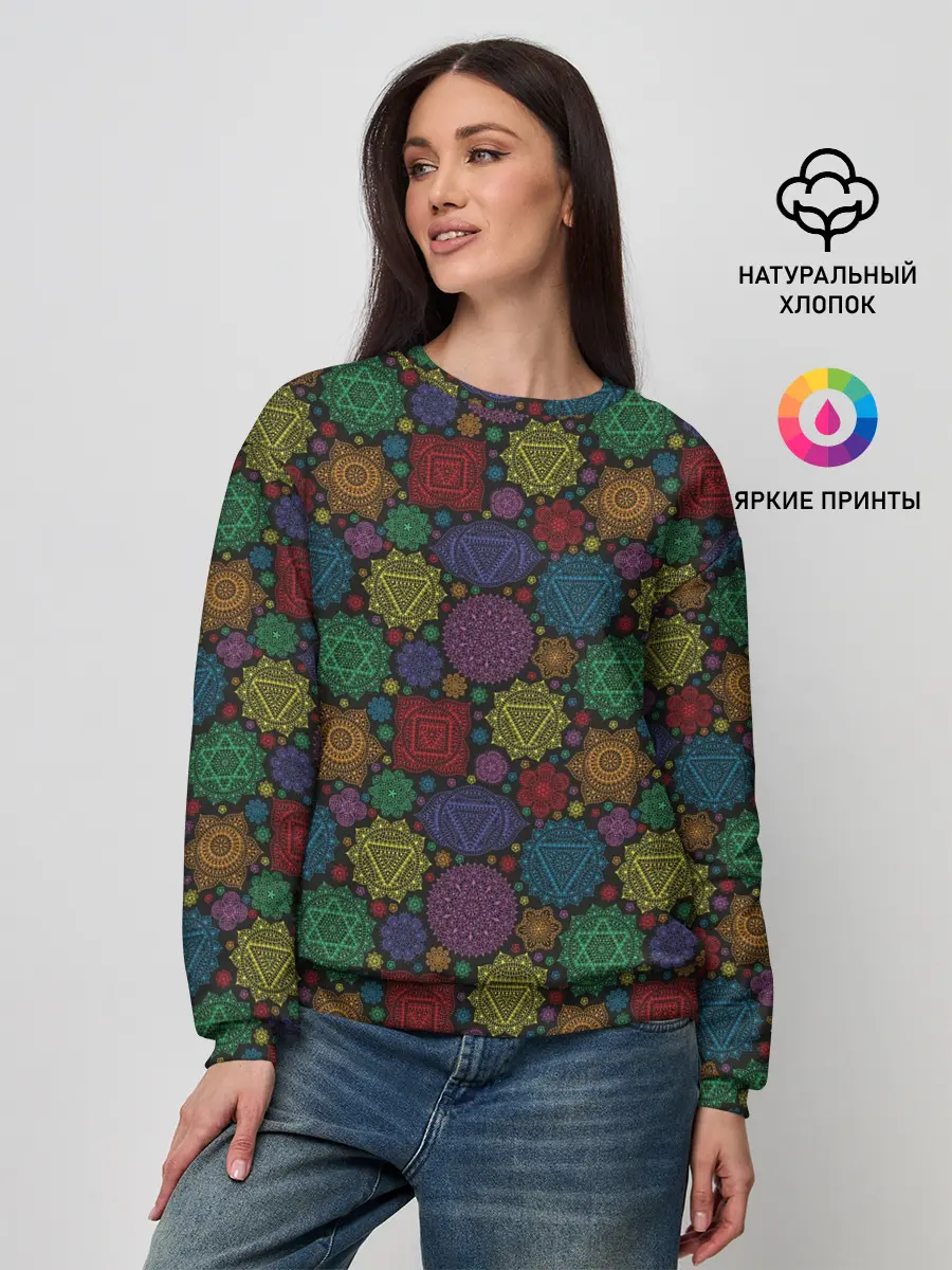 Женский свитшот / Чакры