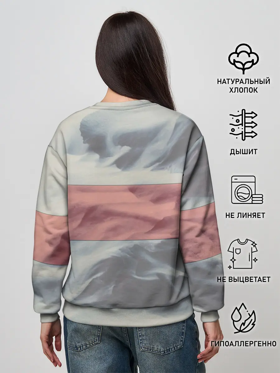 Женский свитшот / Clubhouse Welcome | Клабхаус