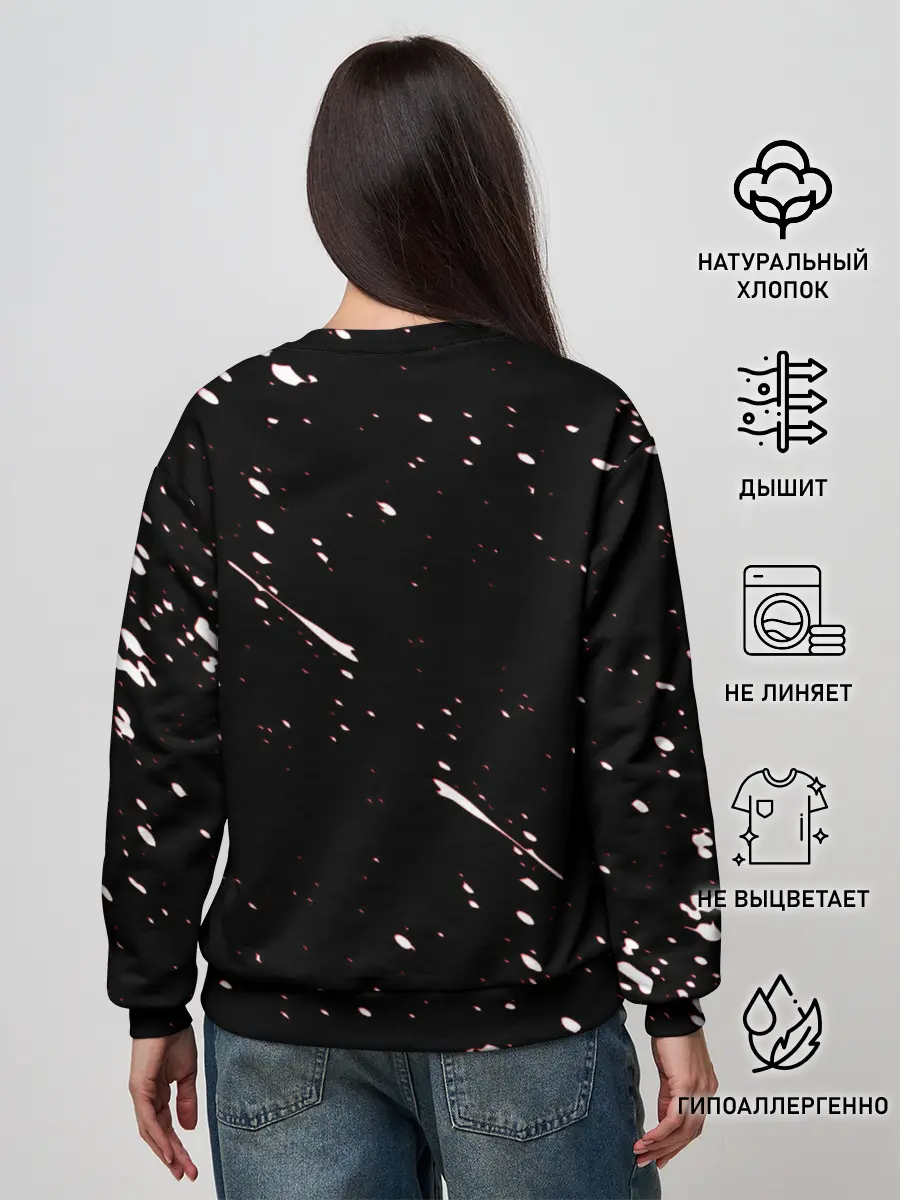 Женский свитшот / danganronpa logo