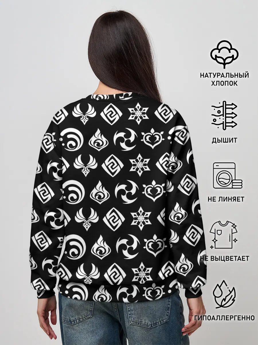 Женский свитшот / Genshin Impact