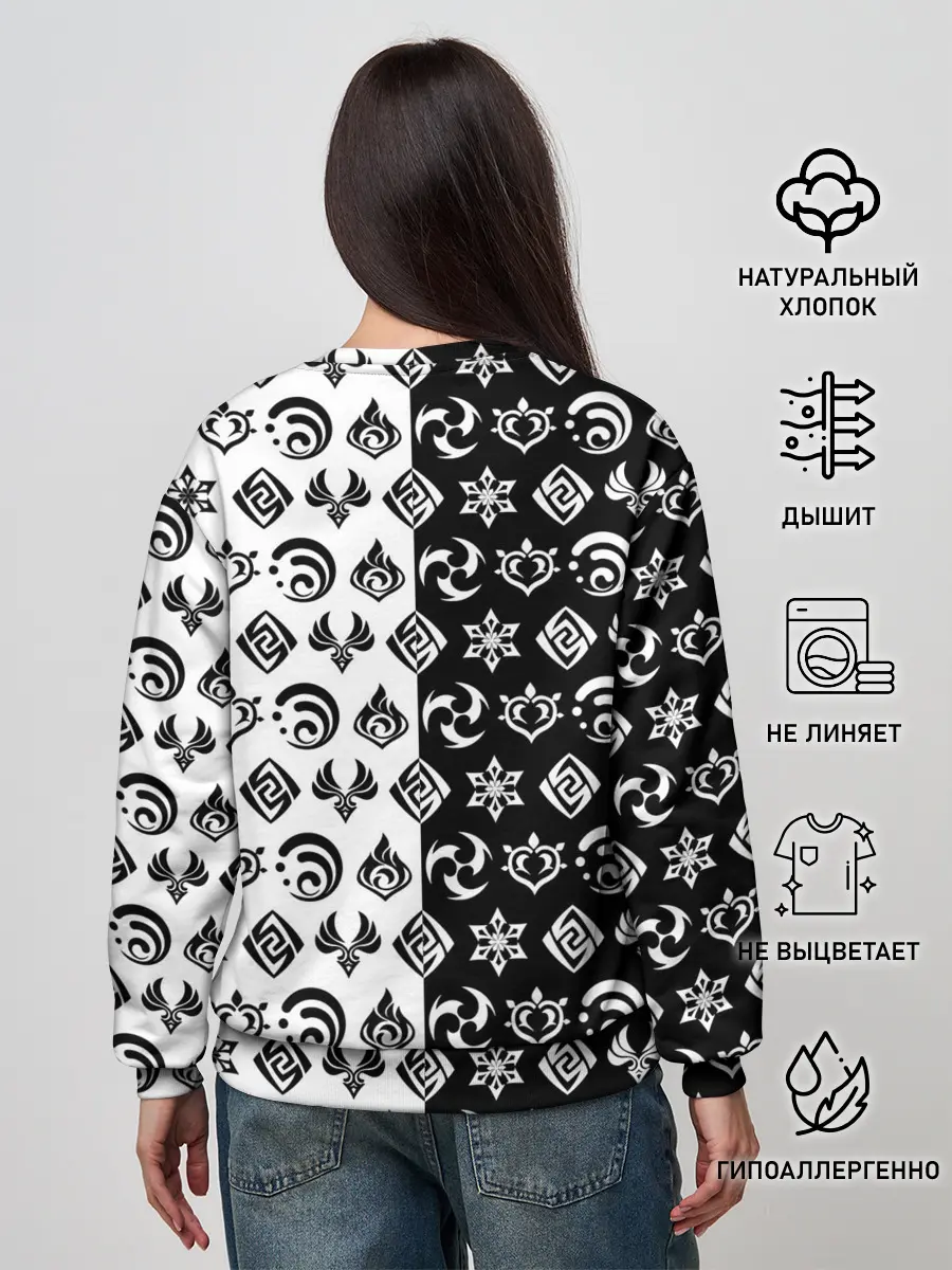 Женский свитшот / Genshin Impact