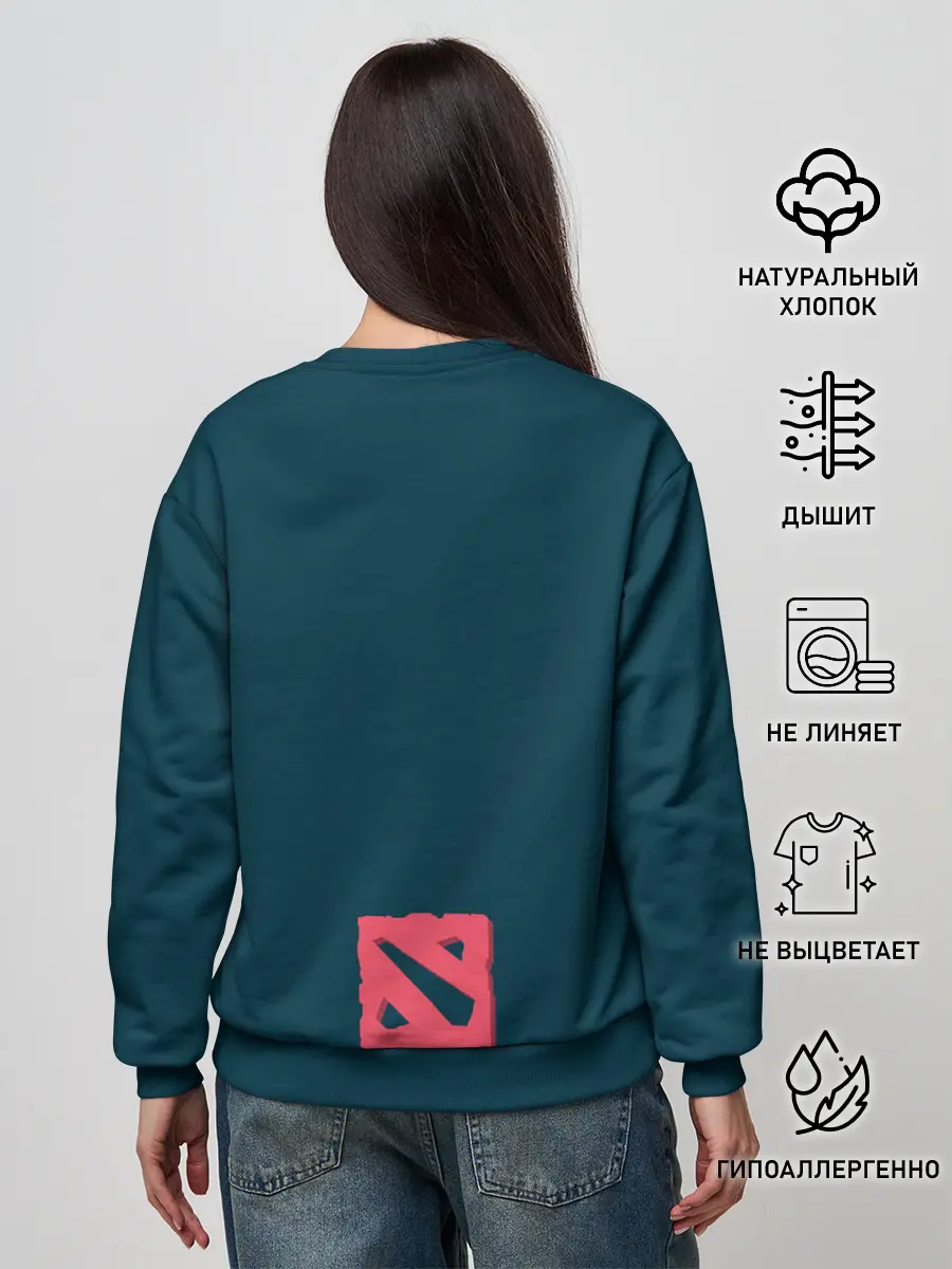 Женский свитшот / Night Crawler | Dota 2