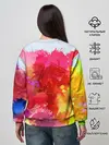 Женский свитшот / брызги краски