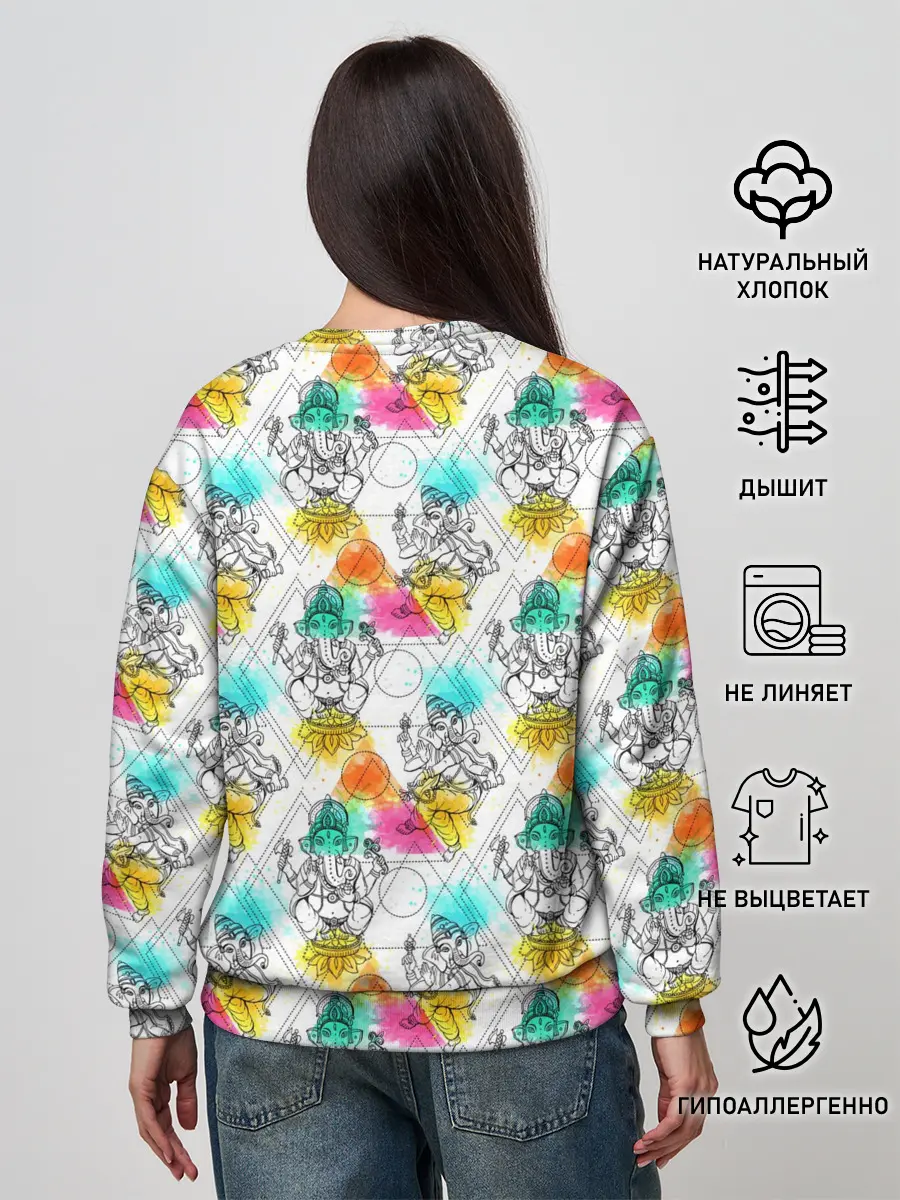 Женский свитшот / Йога