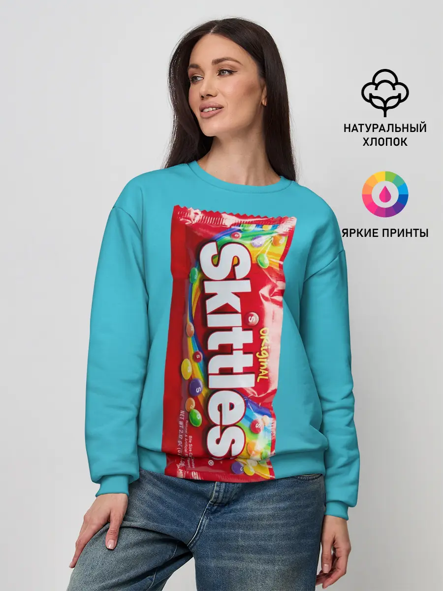 Женский свитшот / Skittles original