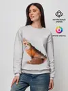 Женский свитшот / Лисица