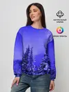Женский свитшот / Зимний лес
