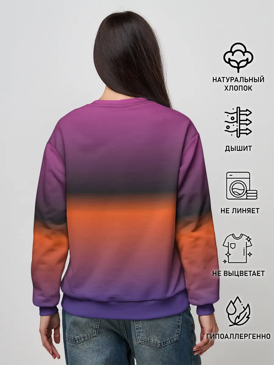 Женский свитшот / Не бывает невыполненных задач