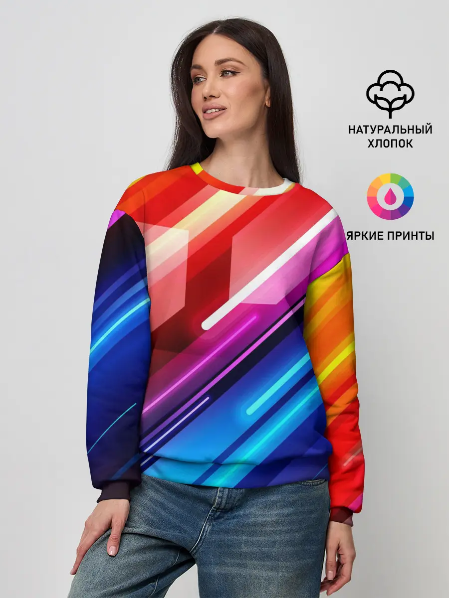 Женский свитшот / НЕОН