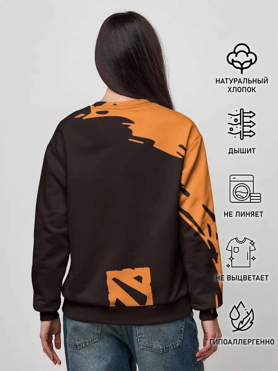 Женский свитшот / Огр | Dota 2