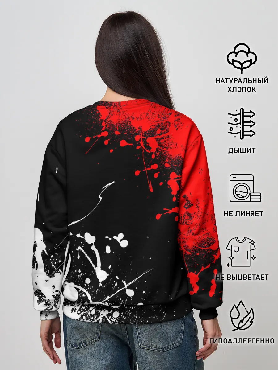 Женский свитшот / Five Finger Death Punch [8]