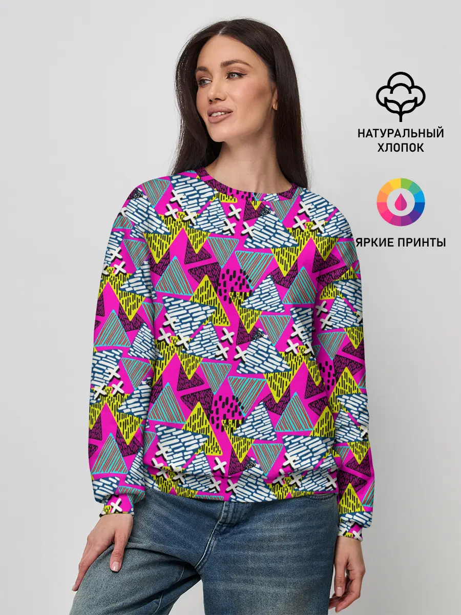 Женский свитшот / Дикая абстракция