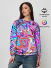 Женский свитшот / ЖИДКИЕ КРАСКИ
