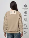 Женский свитшот / Котик советует улыбнуться