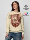 Женский свитшот / Русский медведь