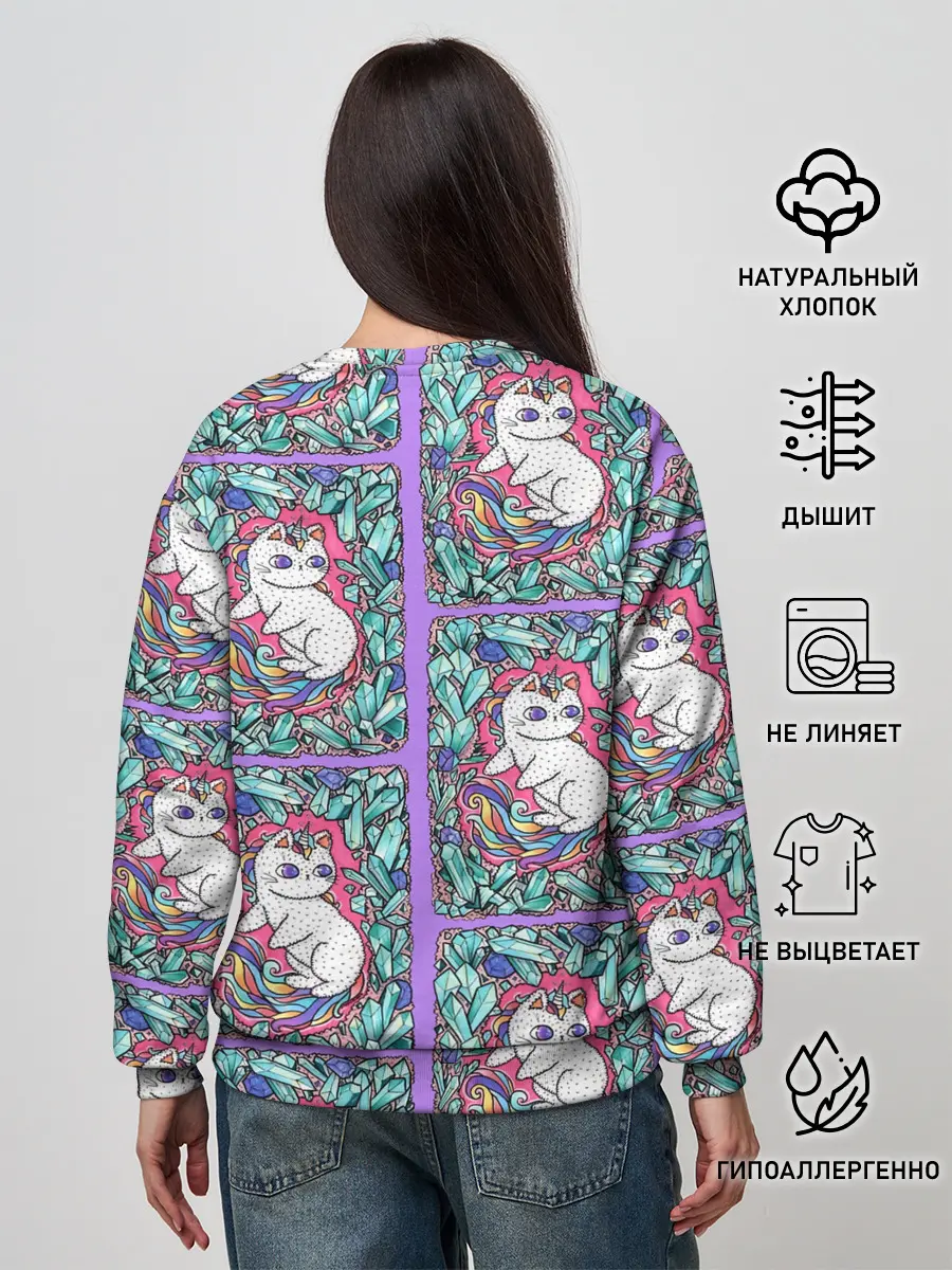 Женский свитшот / Маленькие Единорожки