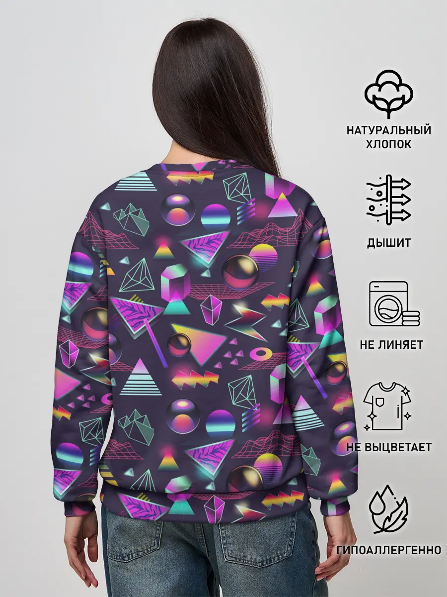 Женский свитшот / Vaporwave art