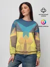 Женский свитшот / Абстрактная Геометрия
