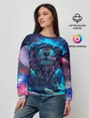 Женский свитшот / Galaxy Lion