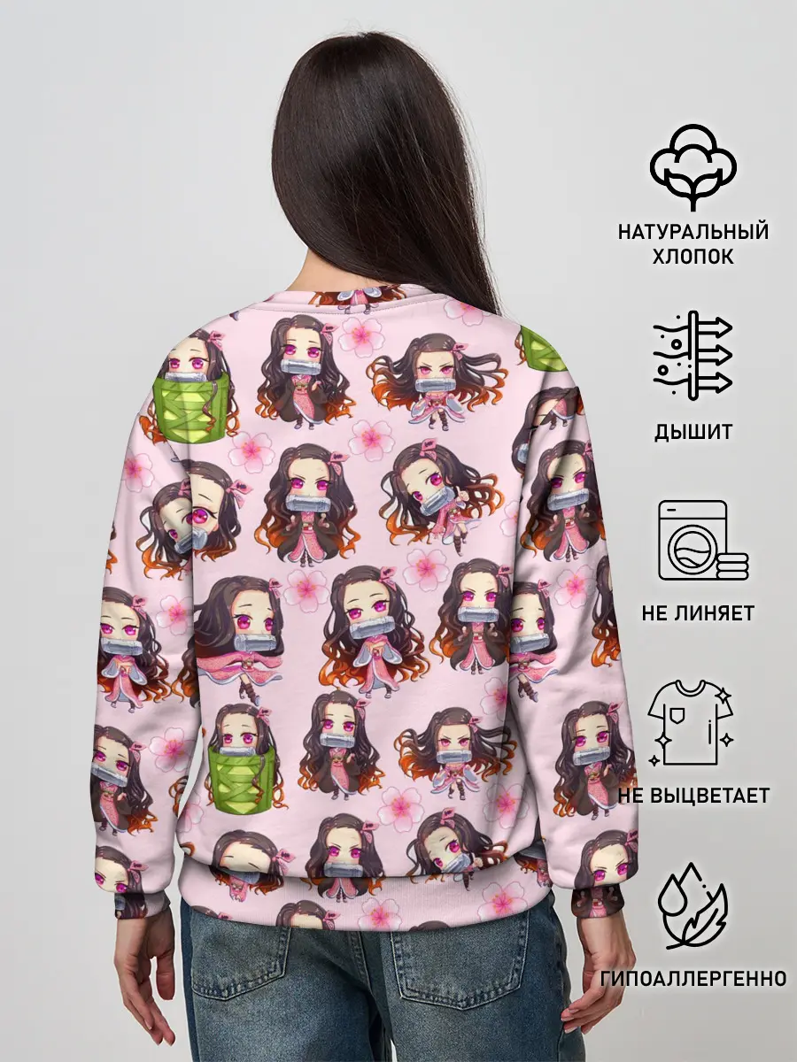 Женский свитшот / НЕЗУКО