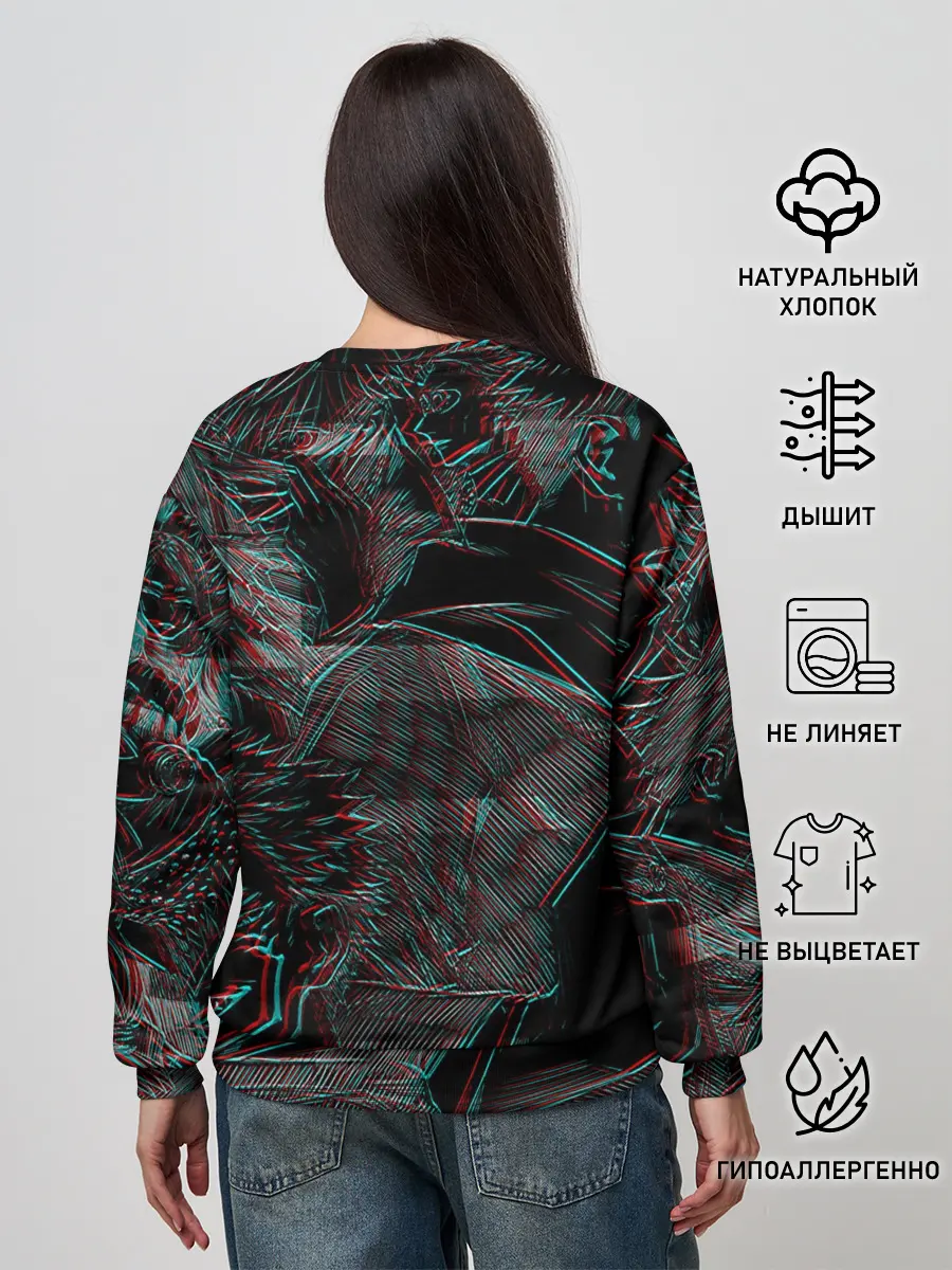 Женский свитшот / Jujutsu Kaisen | Glitch