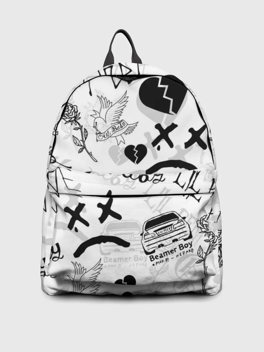 Рюкзак джинсовый / LIL PEEP