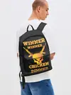 Рюкзак джинсовый / Winner Chicken Dinner