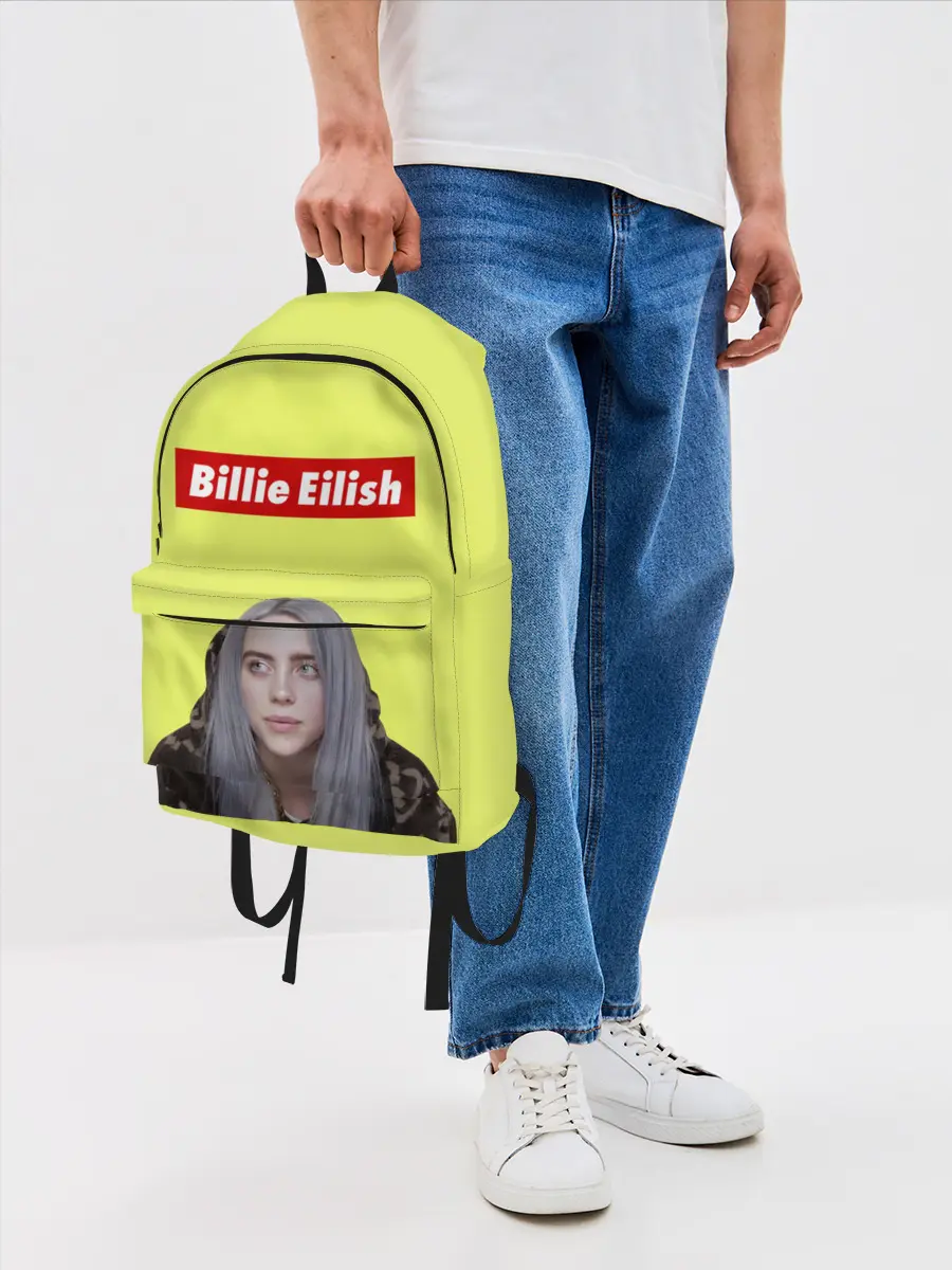 Рюкзак джинсовый / BILLIE EILISH.