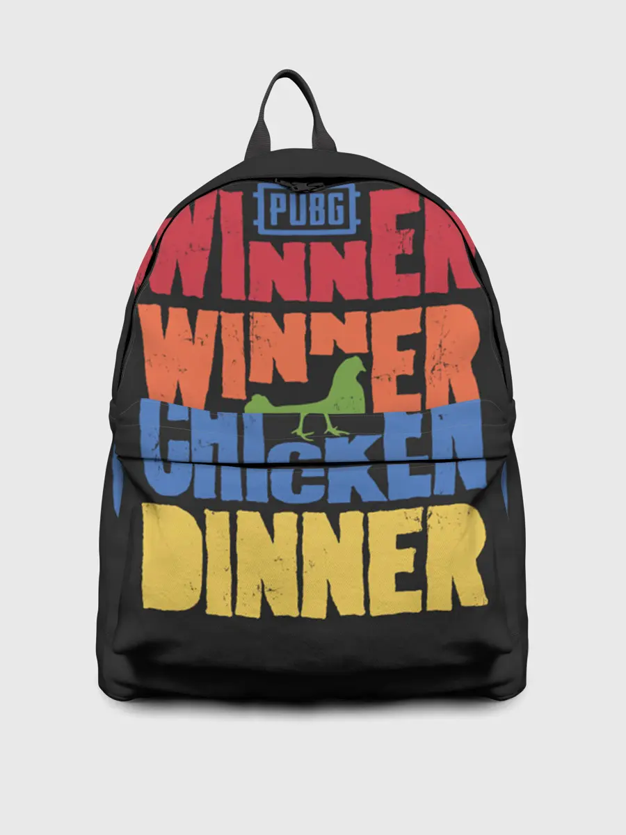 Рюкзак джинсовый / Winner Chicken Dinner