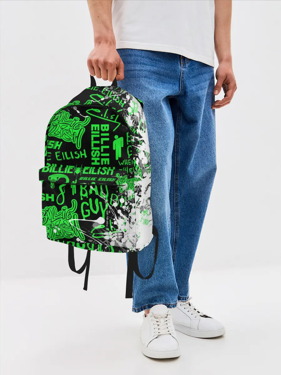 Рюкзак джинсовый / BILLIE EILISH.