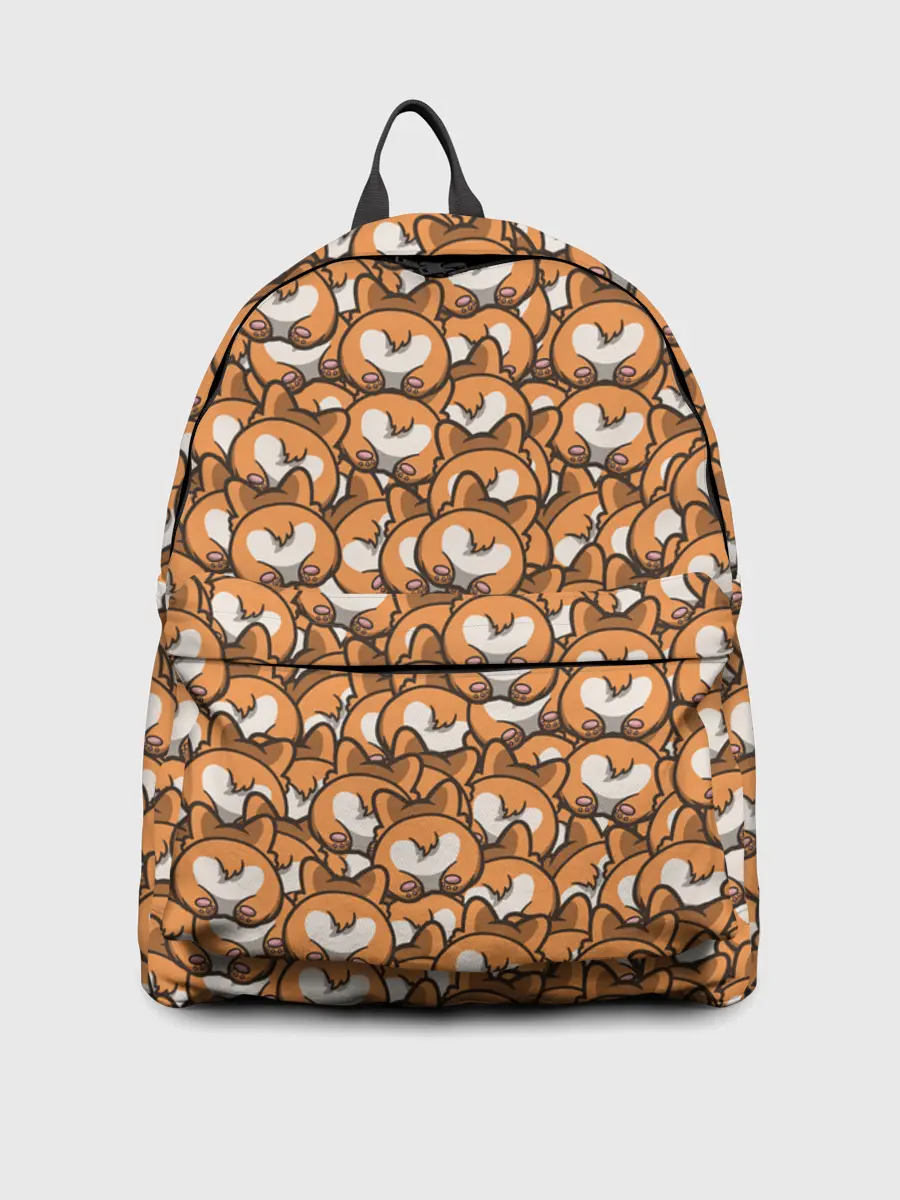 Рюкзак джинсовый / Попки Корги