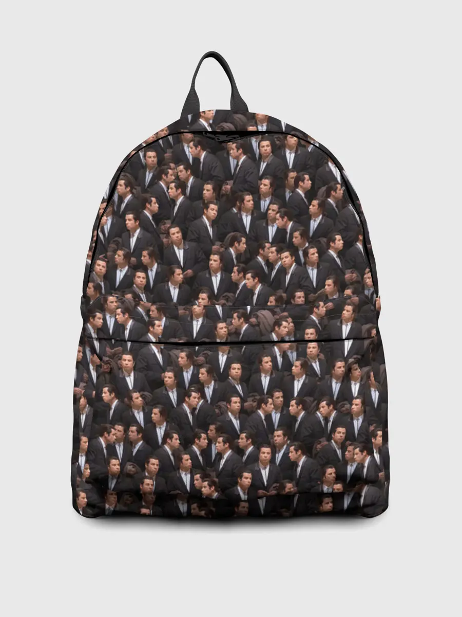 Рюкзак джинсовый / Растерянный Траволта